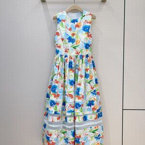 Carolina Herrera floral print cotton dress